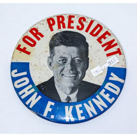 John F. Kennedy Campaign Button