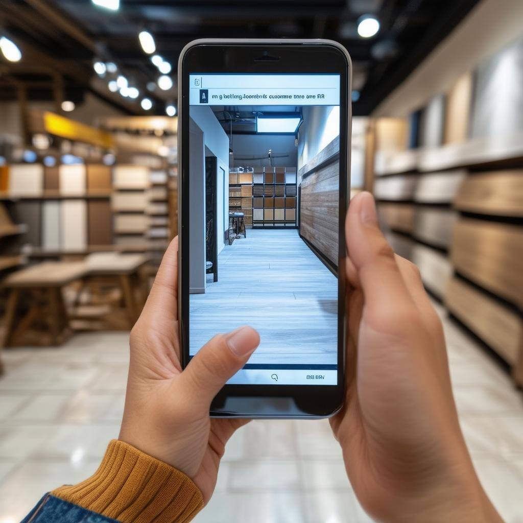 AI and VR Apps for Better Customer Experience at flooring stores