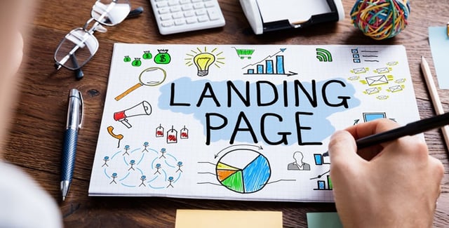 Effective landing page