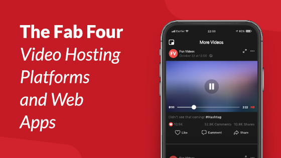 video hosting platforms and web apps